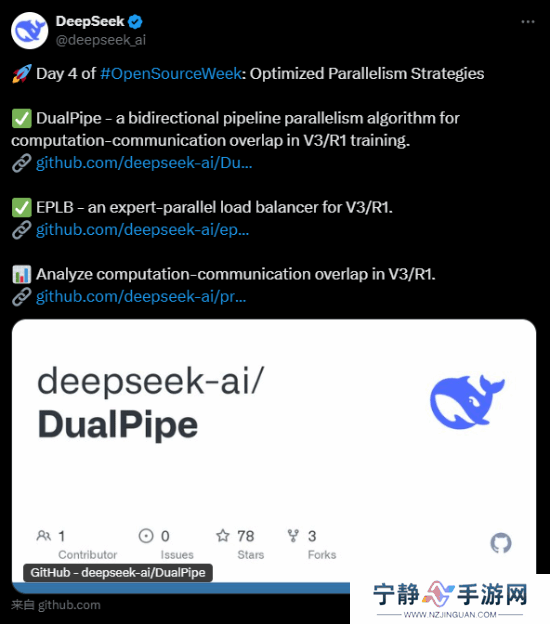 进度条4/5！DeepSeek“开源周”放出双响炮